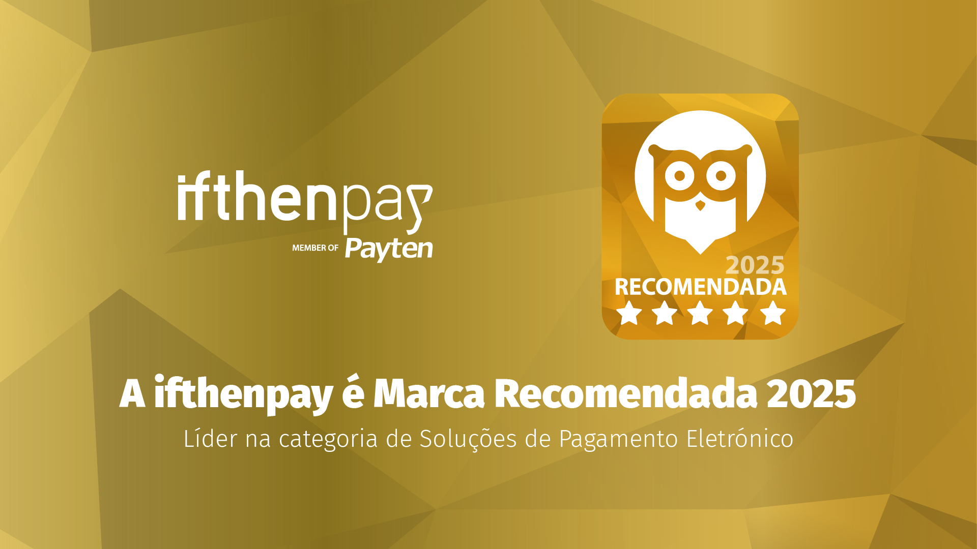 ifthenpay distinguished as Recommended Brand 2025 by Portal da Queixa